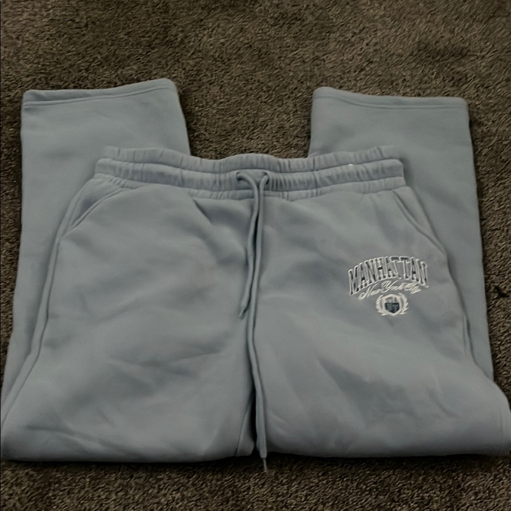 Light Blue Manhattan Sweatpants